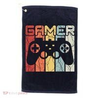 Gamer Retro Controller Golf Towel thumb 0
