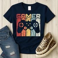 Gamer Retro Controller Women's T-Shirt thumb 3