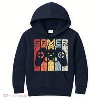 Gamer Retro Controller Kids Hoodie thumb 0