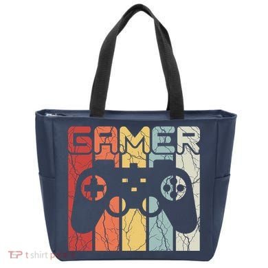 Gamer Retro Controller Tote Bag