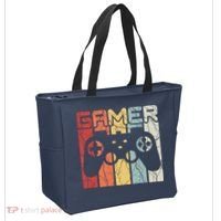 Gamer Retro Controller Tote Bag thumb 2