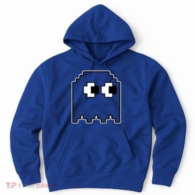 Gamer Retro Pixel Ghost Funny Halloween Hoodie