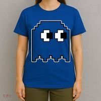 Gamer Retro Pixel Ghost Funny Halloween T-Shirt thumb 4