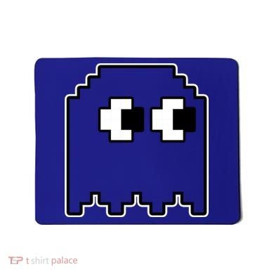 Gamer Retro Pixel Ghost Funny Halloween Mousepad