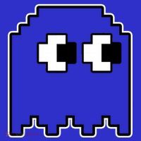 Gamer Retro Pixel Ghost Funny Halloween Mousepad thumb 1