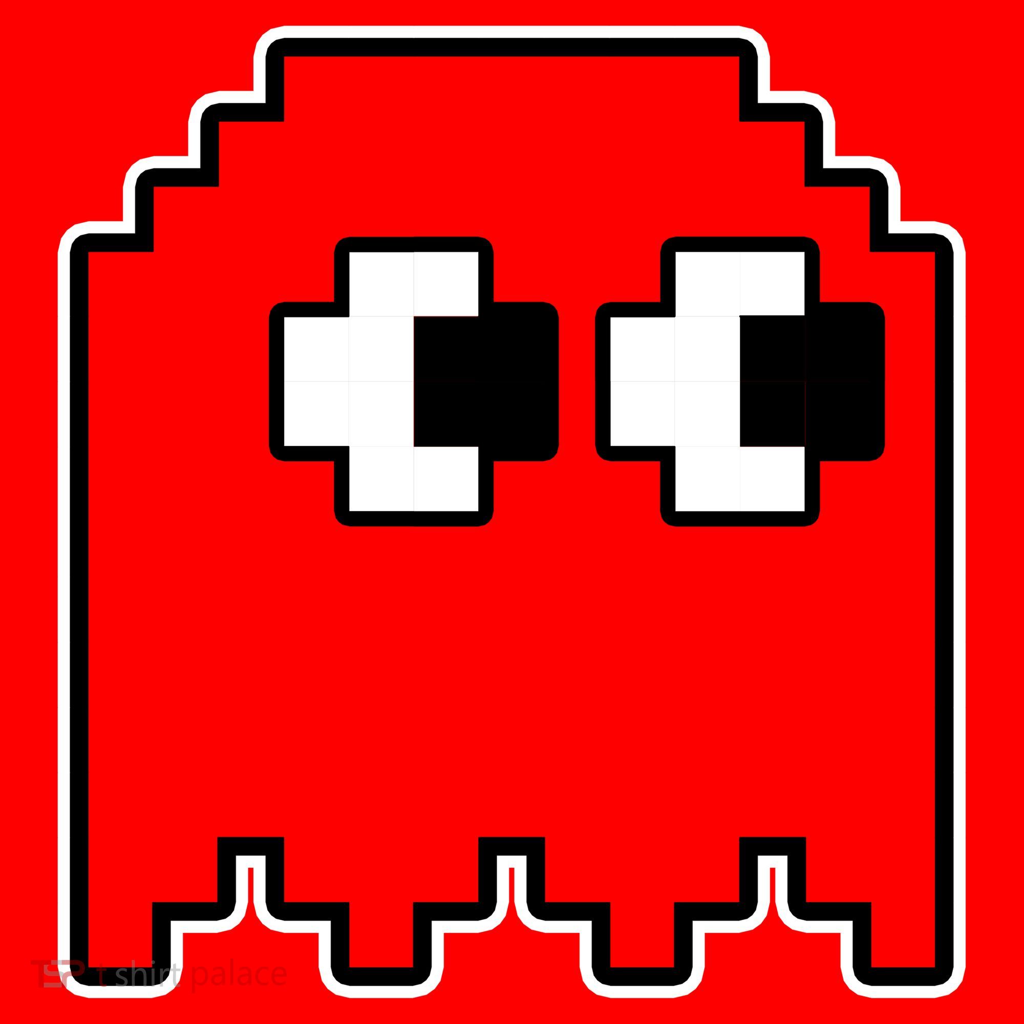 Gamer Retro Pixel Ghost Funny Halloween Santa Hat