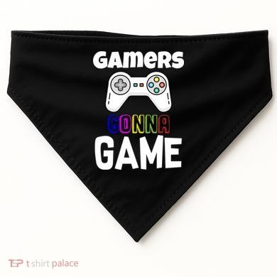 Gamers Gonna Game USA-Made Doggie Bandana