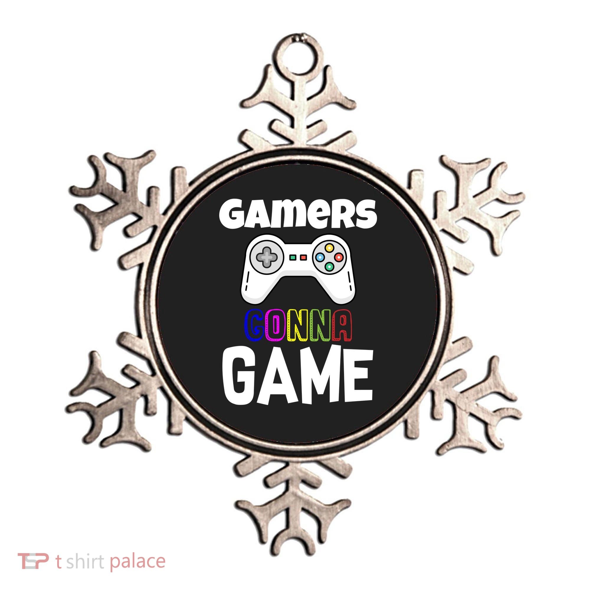 Gamers Gonna Game Ornament