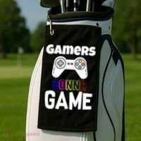 Gamers Gonna Game Golf Towel thumb 2
