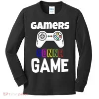 Gamers Gonna Game Kids Long Sleeve Shirt thumb 0