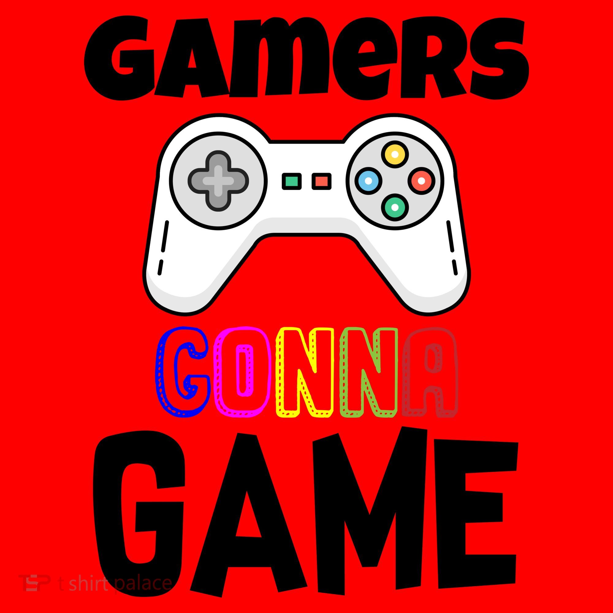 Gamers Gonna Game Santa Hat