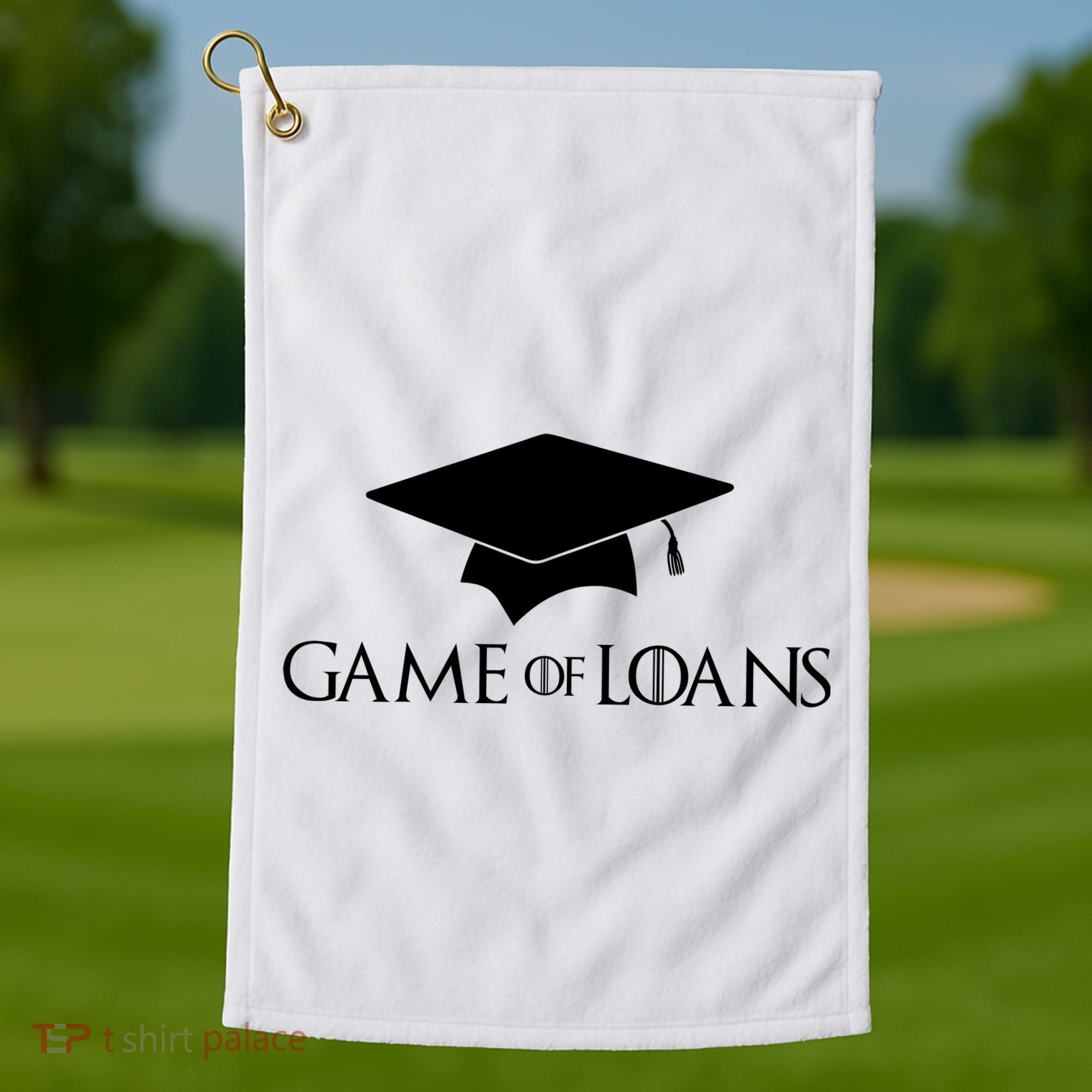 Games Of Loans Golf Towel