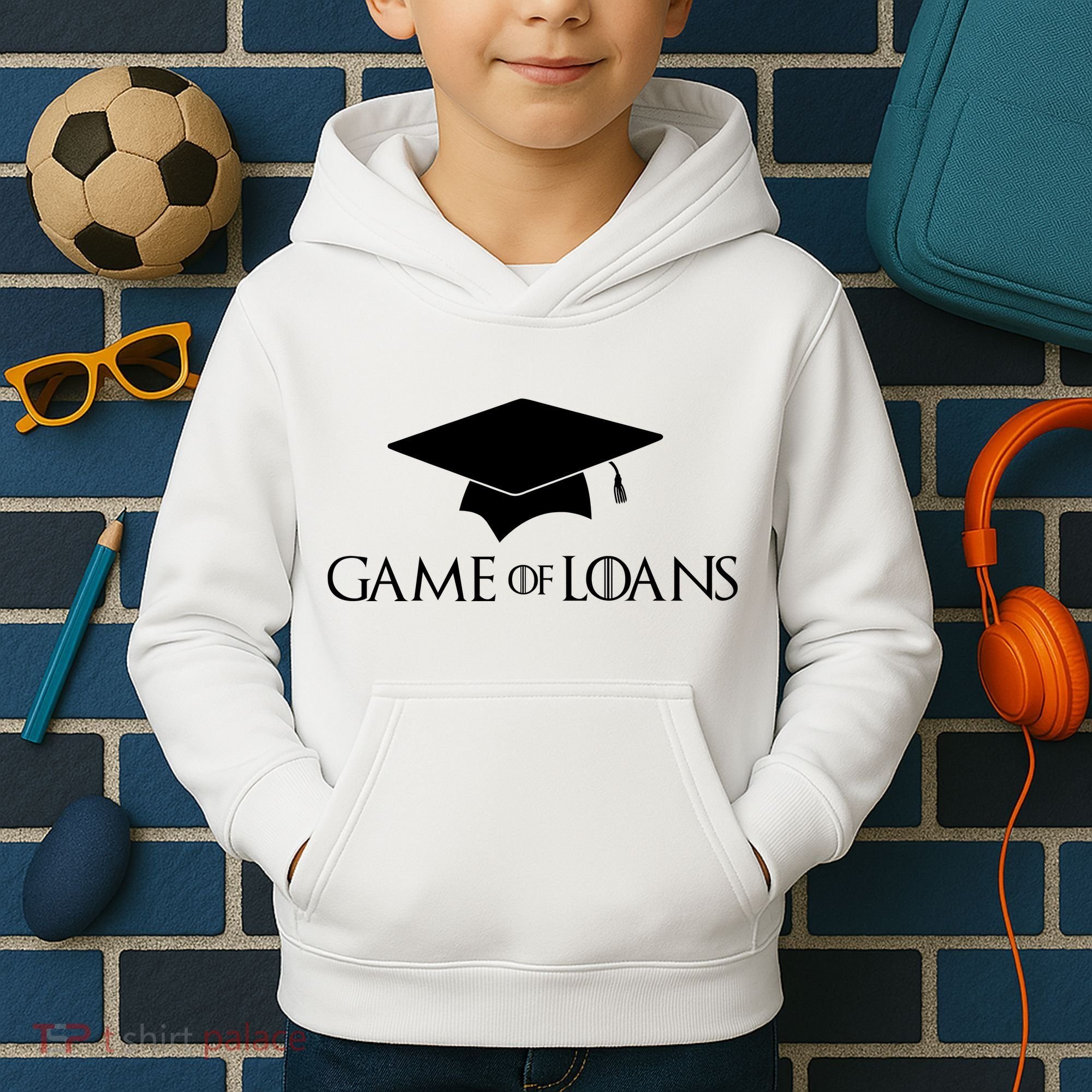 Games Of Loans Kids Hoodie