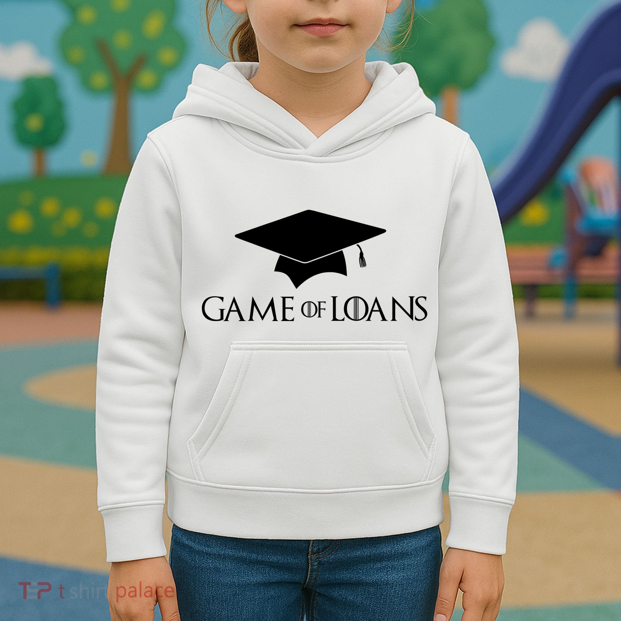 Games Of Loans Kids Hoodie