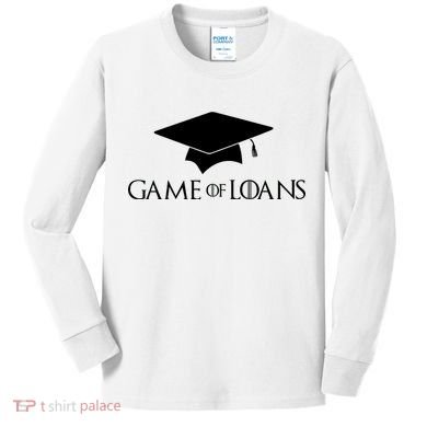 Games Of Loans Kids Long Sleeve Shirt