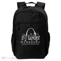 Gateway Arch National Park St. Louis Missouri Souvenir Backpack thumb 0