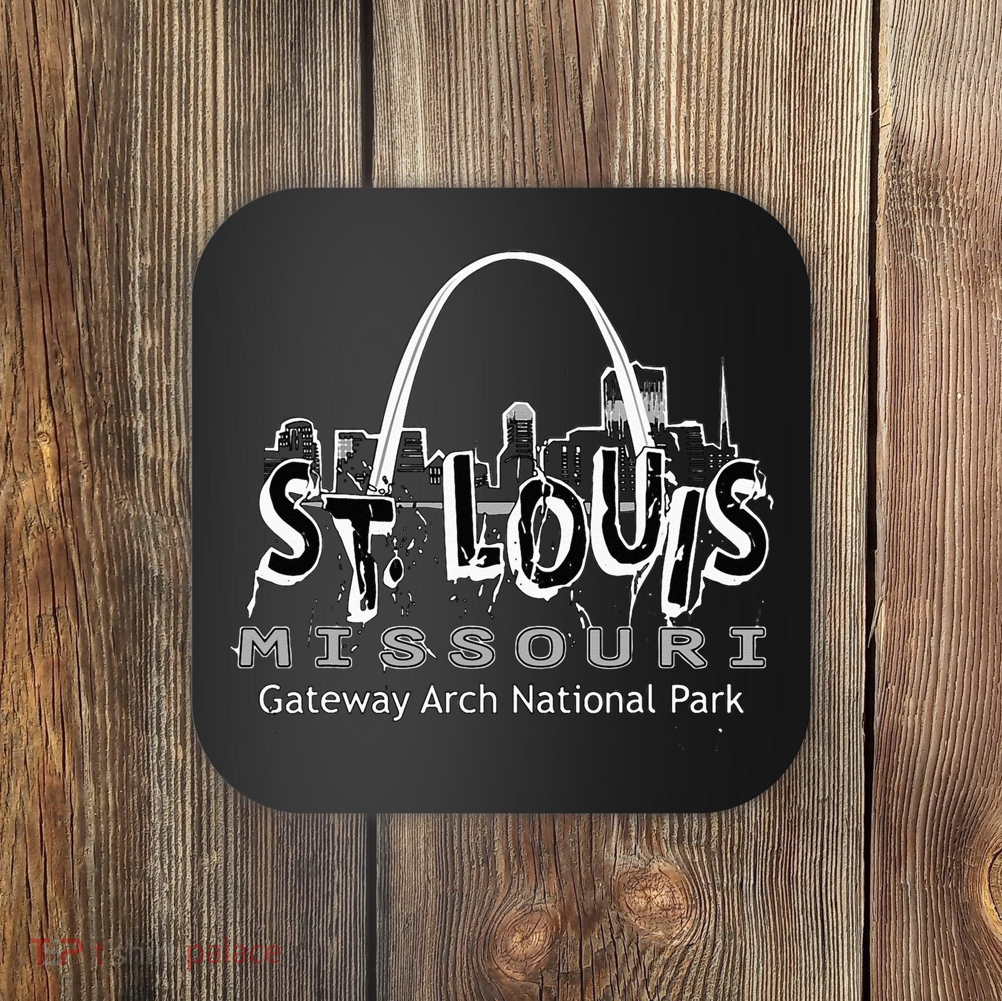 Gateway Arch National Park St. Louis Missouri Souvenir Coaster