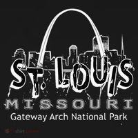 Gateway Arch National Park St. Louis Missouri Souvenir Women's Hoodie thumb 2