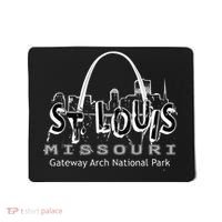 Gateway Arch National Park St. Louis Missouri Souvenir Mousepad thumb 0