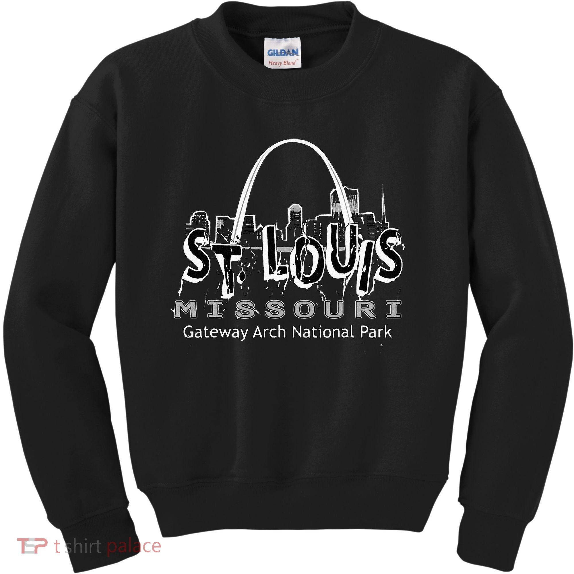 Gateway Arch National Park St. Louis Missouri Souvenir Kids Sweatshirt