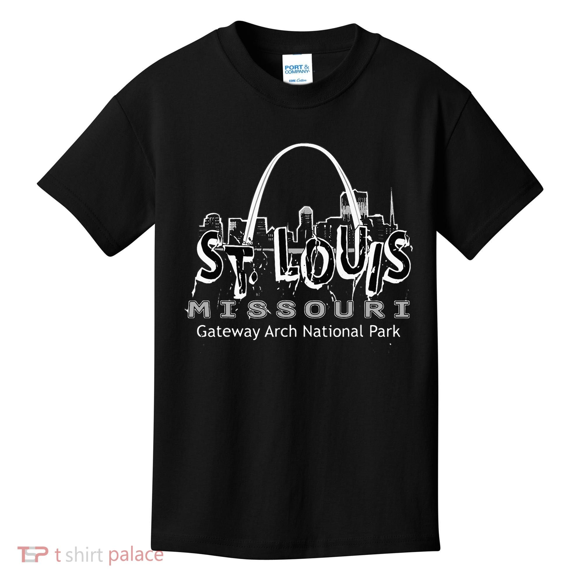 Gateway Arch National Park St. Louis Missouri Souvenir Kids T-Shirt
