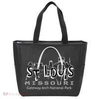 Gateway Arch National Park St. Louis Missouri Souvenir Tote Bag thumb 0