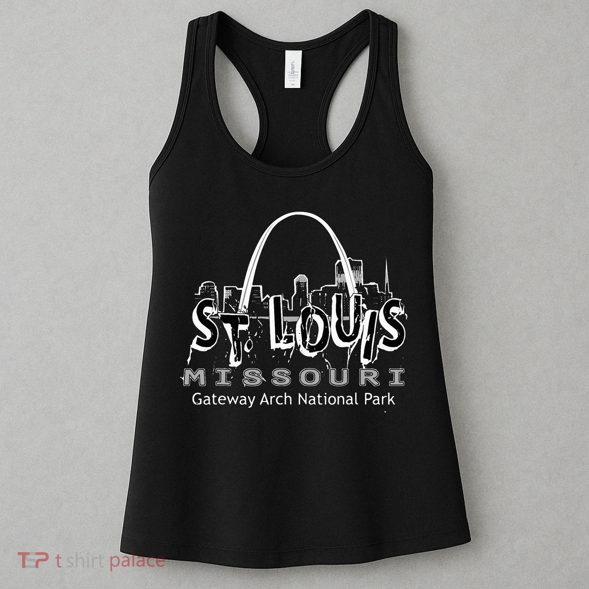 Gateway Arch National Park St. Louis Missouri Souvenir Women's Tank Top