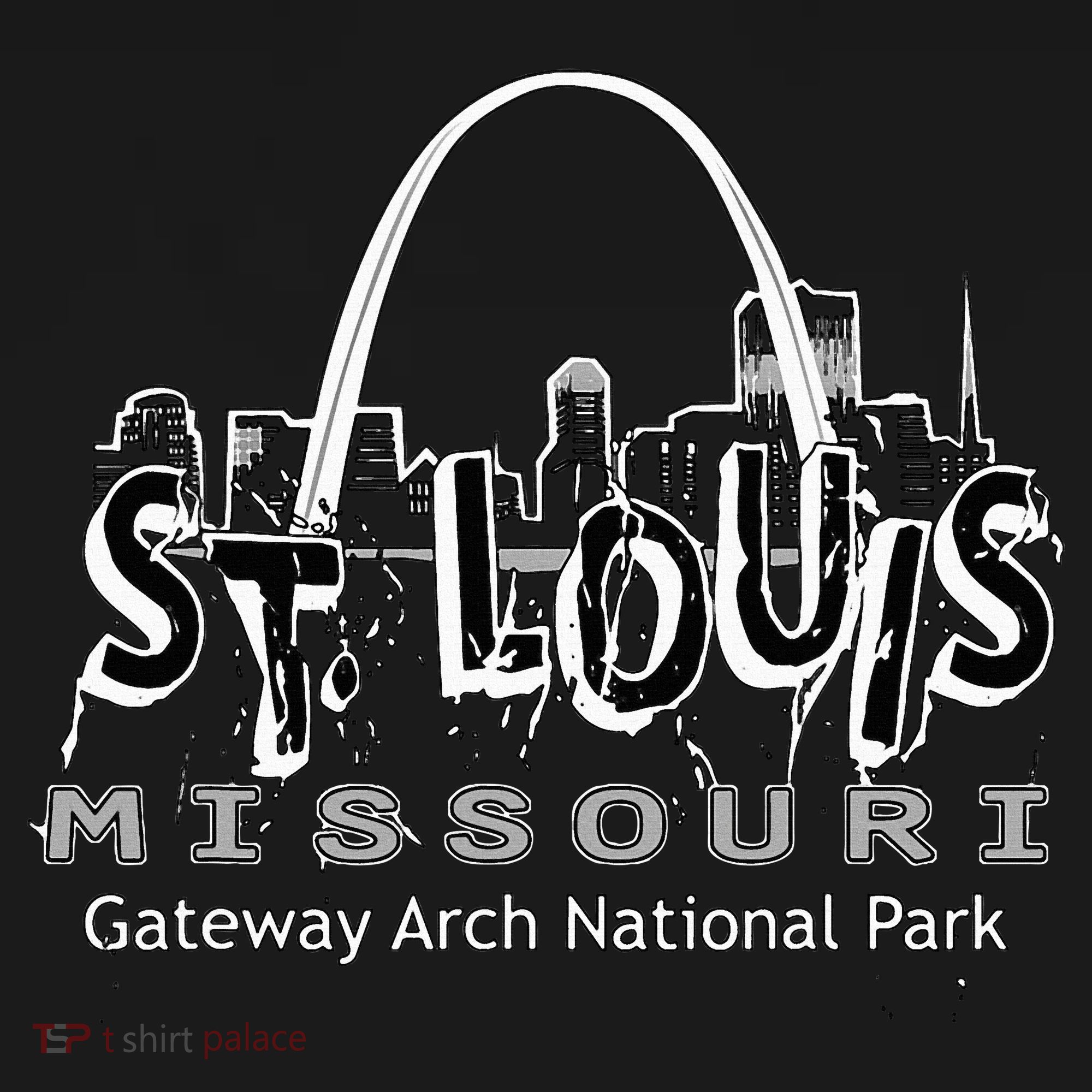 Gateway Arch National Park St. Louis Missouri Souvenir Women's Tank Top