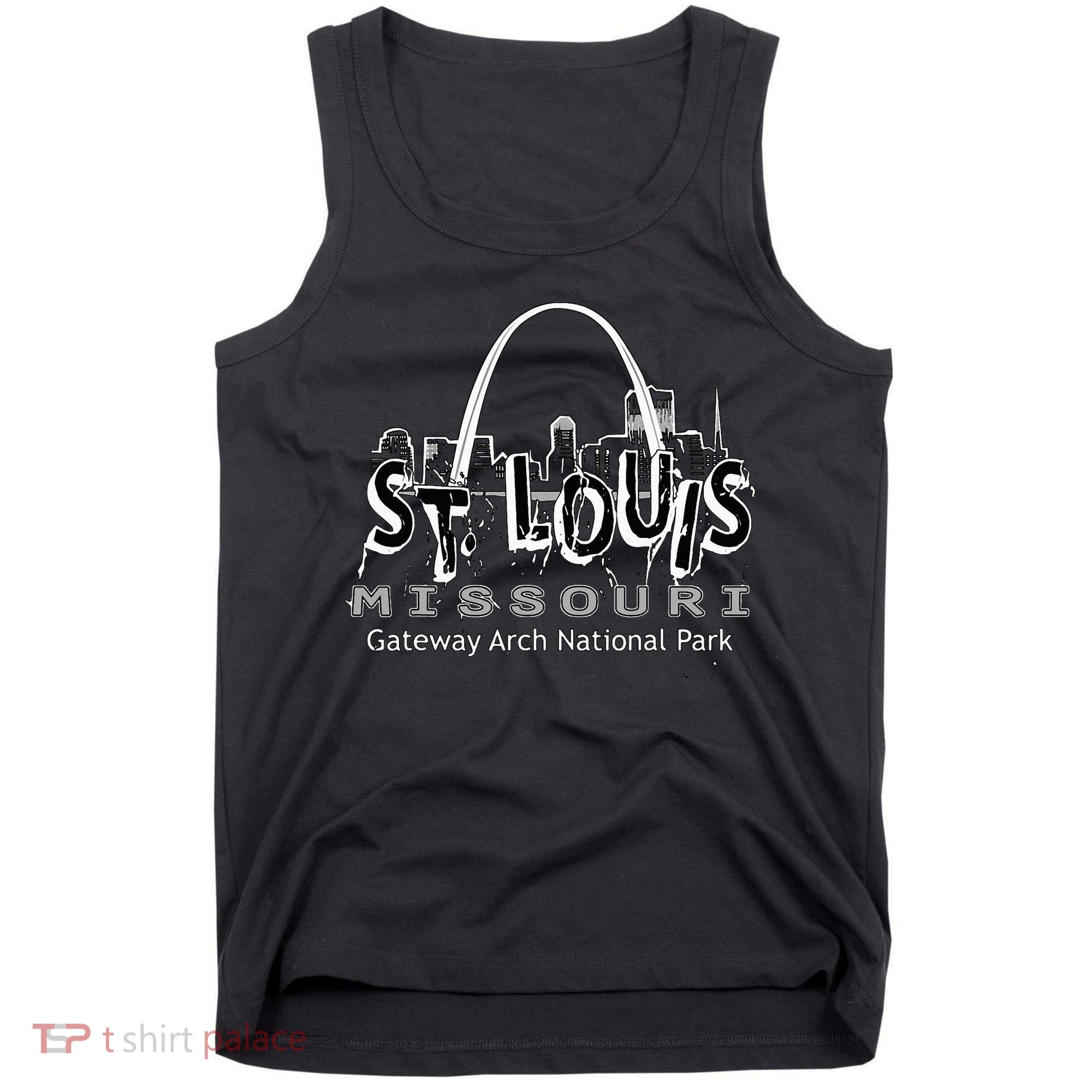 Gateway Arch National Park St. Louis Missouri Souvenir Tank Top