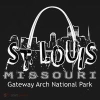Gateway Arch National Park St. Louis Missouri Souvenir Visor thumb 3