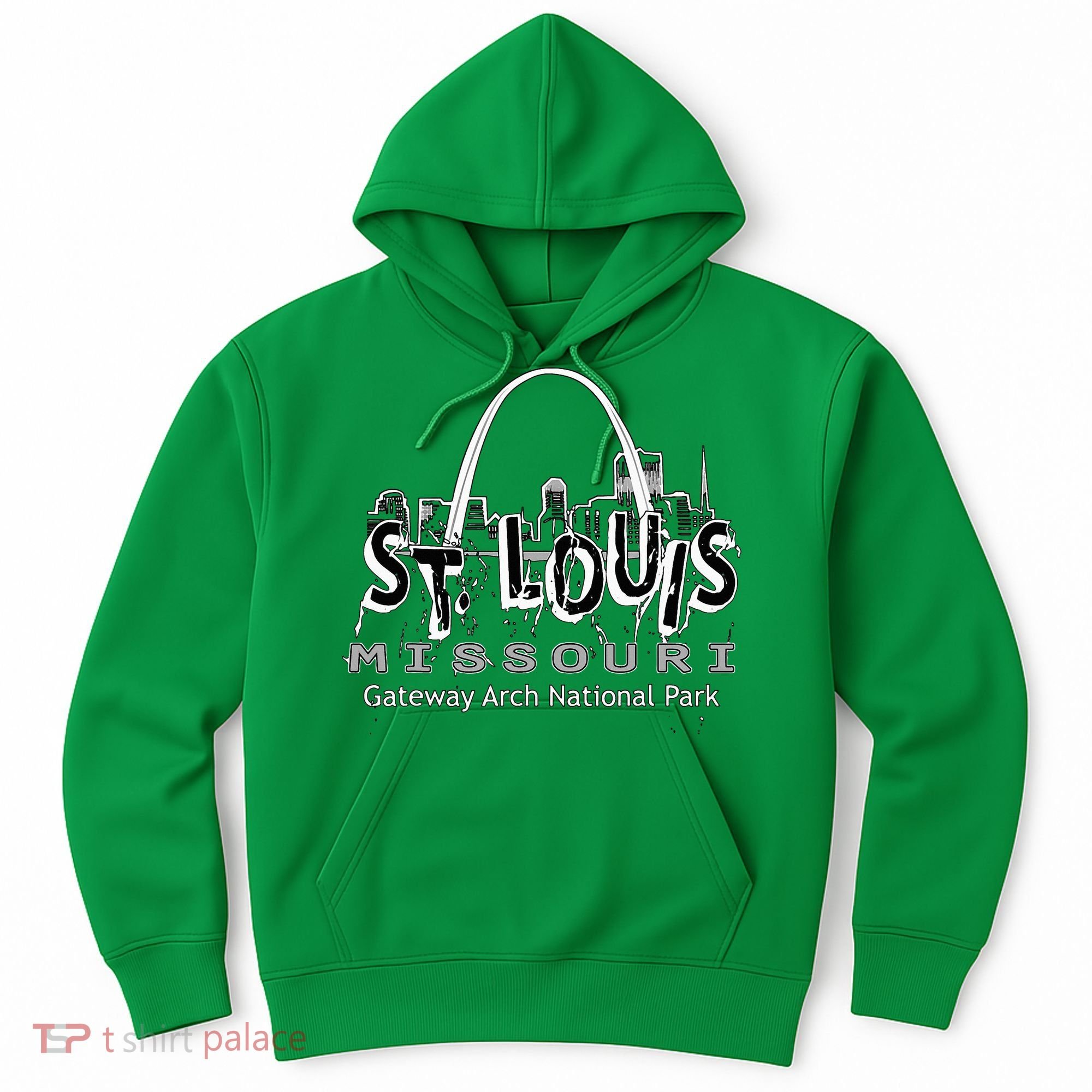Gateway Arch National Park St. Louis Missouri Souvenir Hoodie