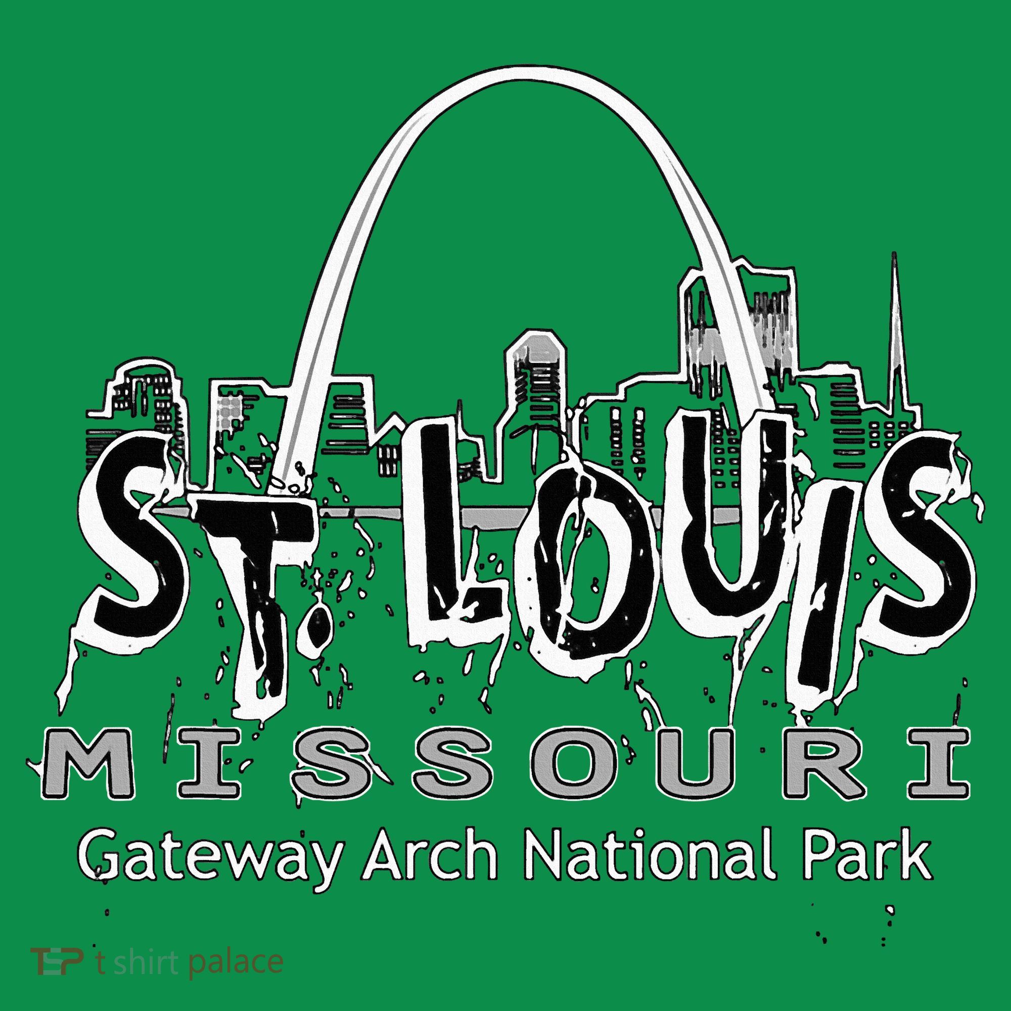 Gateway Arch National Park St. Louis Missouri Souvenir Hoodie