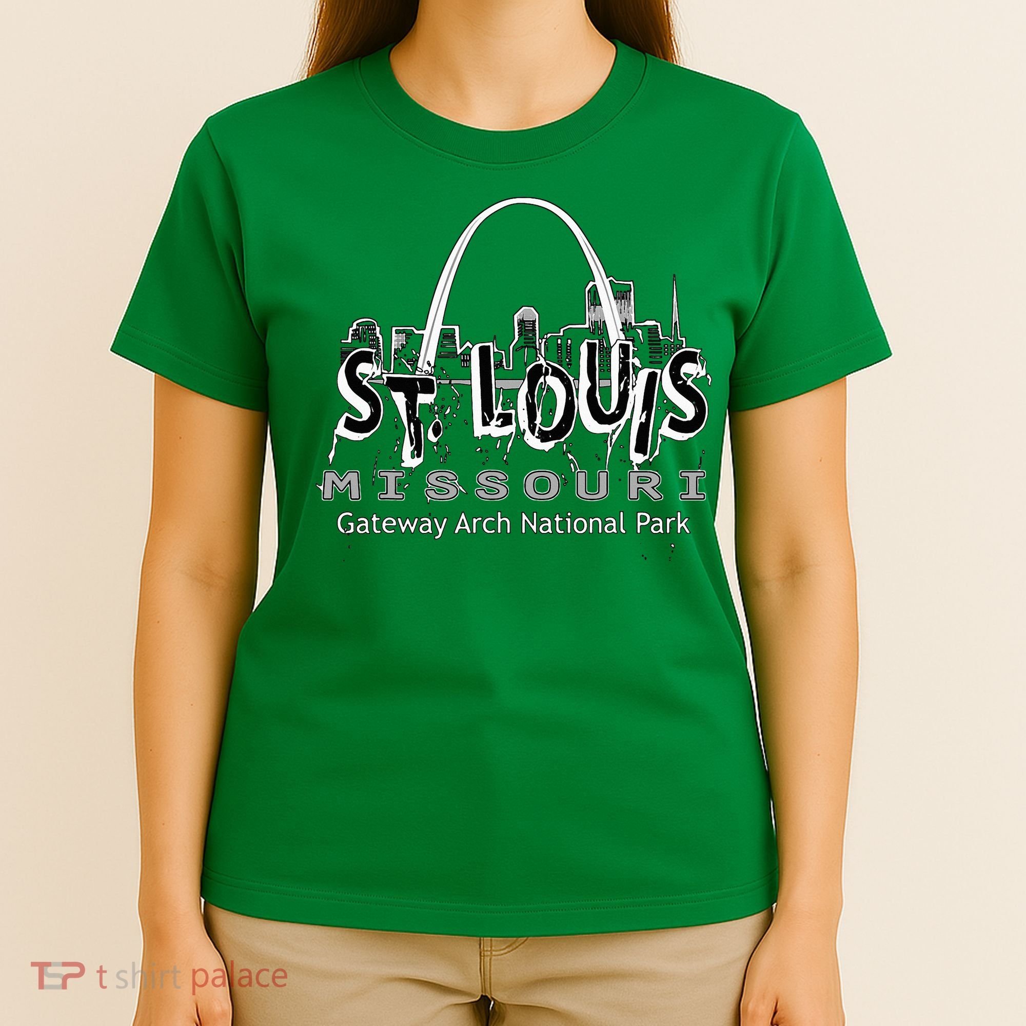 Gateway Arch National Park St. Louis Missouri Souvenir T-Shirt