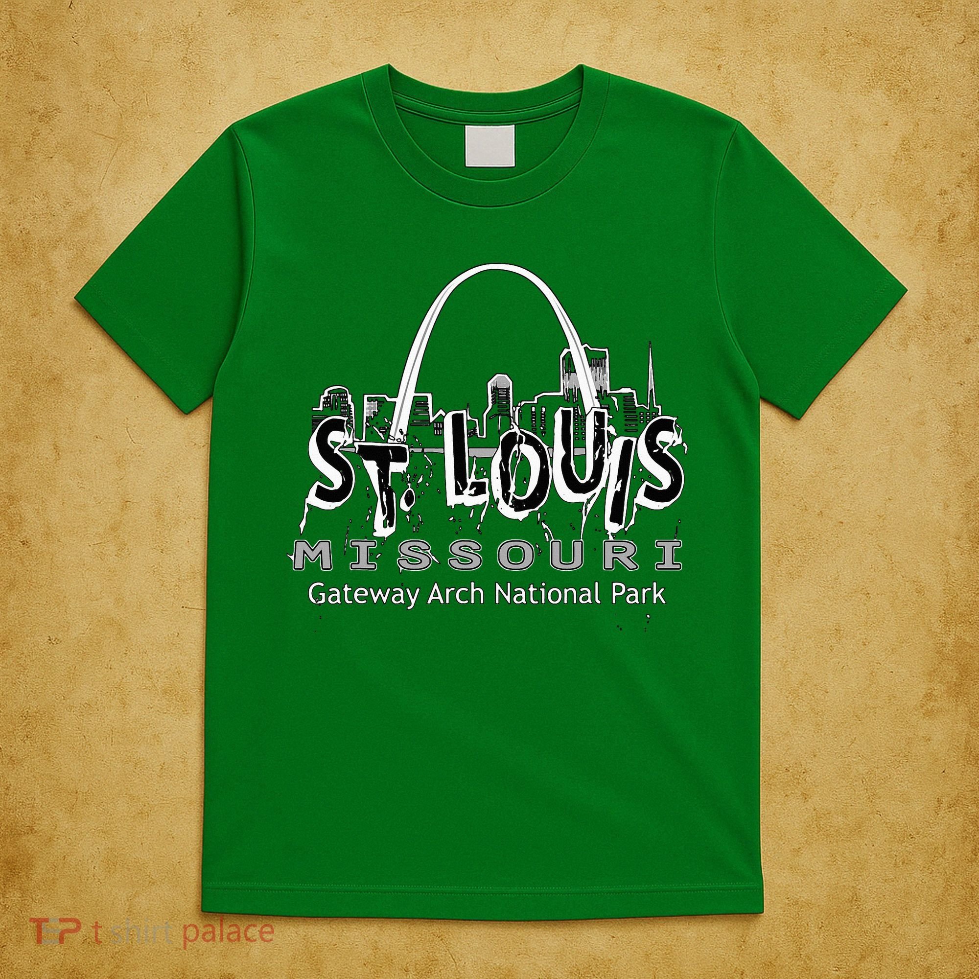Gateway Arch National Park St. Louis Missouri Souvenir T-Shirt