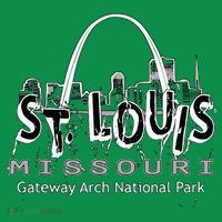 Gateway Arch National Park St. Louis Missouri Souvenir T-Shirt thumb 7