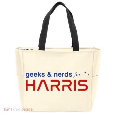 Geeks And Nerds For Kamala Harris Geeks And Nerds For Harris Tote Bag