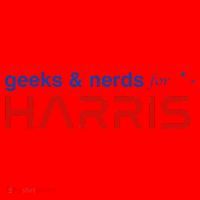 Geeks And Nerds For Kamala Harris Geeks And Nerds For Harris Santa Hat thumb 1