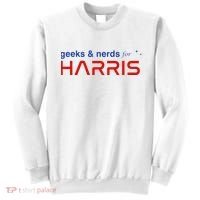 Geeks And Nerds For Kamala Harris Geeks And Nerds For Harris Sweatshirt thumb 0