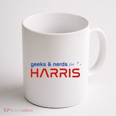 Geeks And Nerds For Kamala Harris Geeks And Nerds For Harris Coffee Mug back