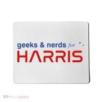 Geeks And Nerds For Kamala Harris Geeks And Nerds For Harris Mousepad thumb 0