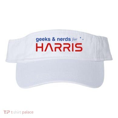 Geeks And Nerds For Kamala Harris Geeks And Nerds For Harris Visor