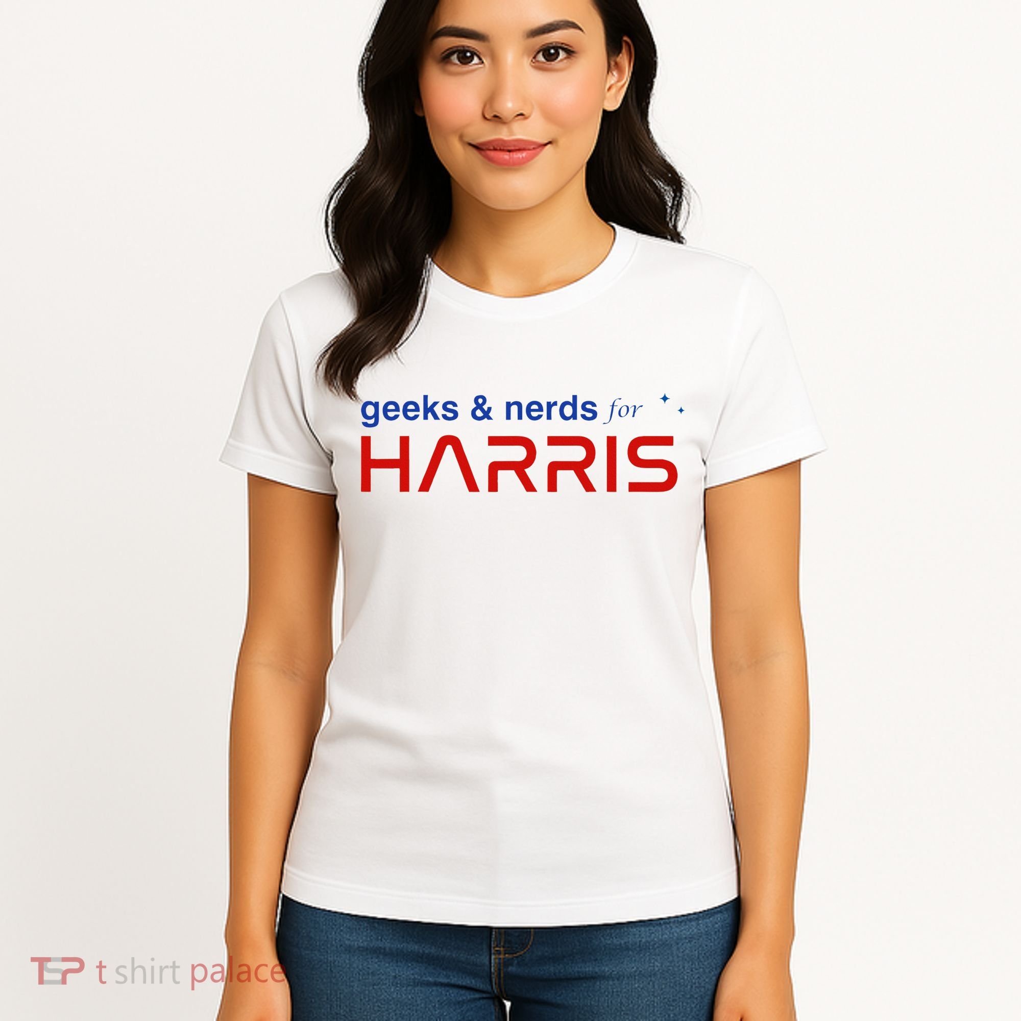 Geeks And Nerds For Kamala Harris Geeks And Nerds For Harris Women's T-Shirt