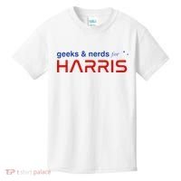 Geeks And Nerds For Kamala Harris Geeks And Nerds For Harris Kids T-Shirt thumb 0