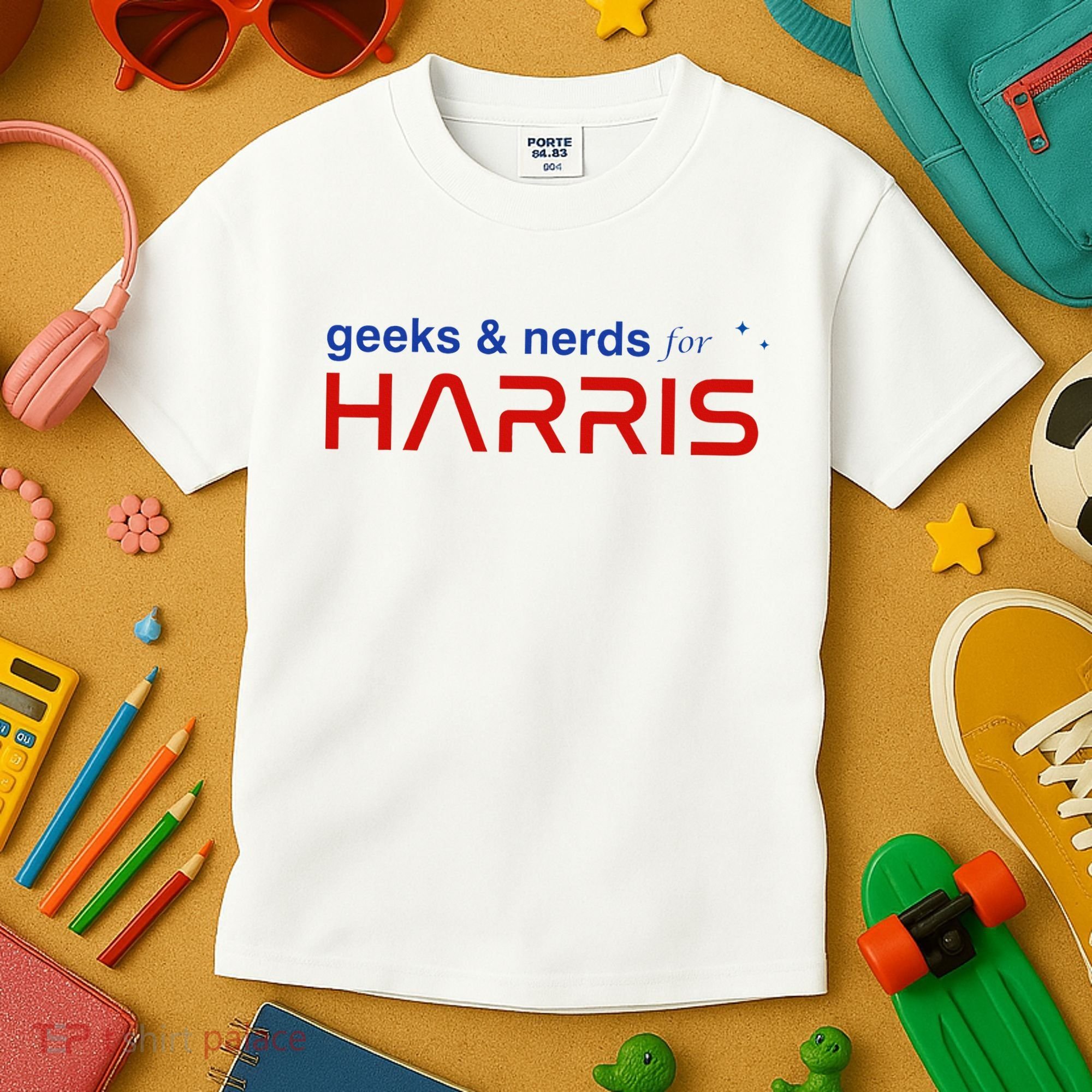 Geeks And Nerds For Kamala Harris Geeks And Nerds For Harris Kids T-Shirt