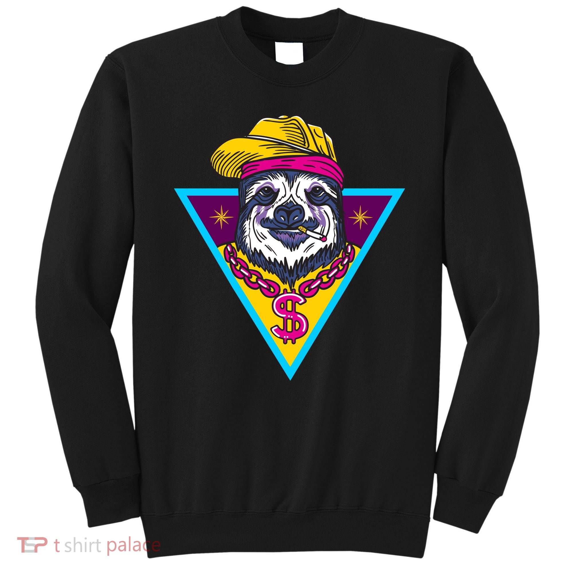 Gangsta Sloth Sweatshirt