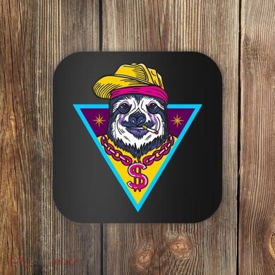 Gangsta Sloth Coaster
