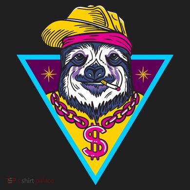 Gangsta Sloth 12oz Stainless Steel Coffee Mug