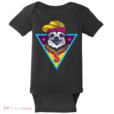 Gangsta Sloth Baby Bodysuit