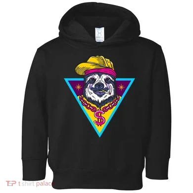 Gangsta Sloth Toddler Hoodie