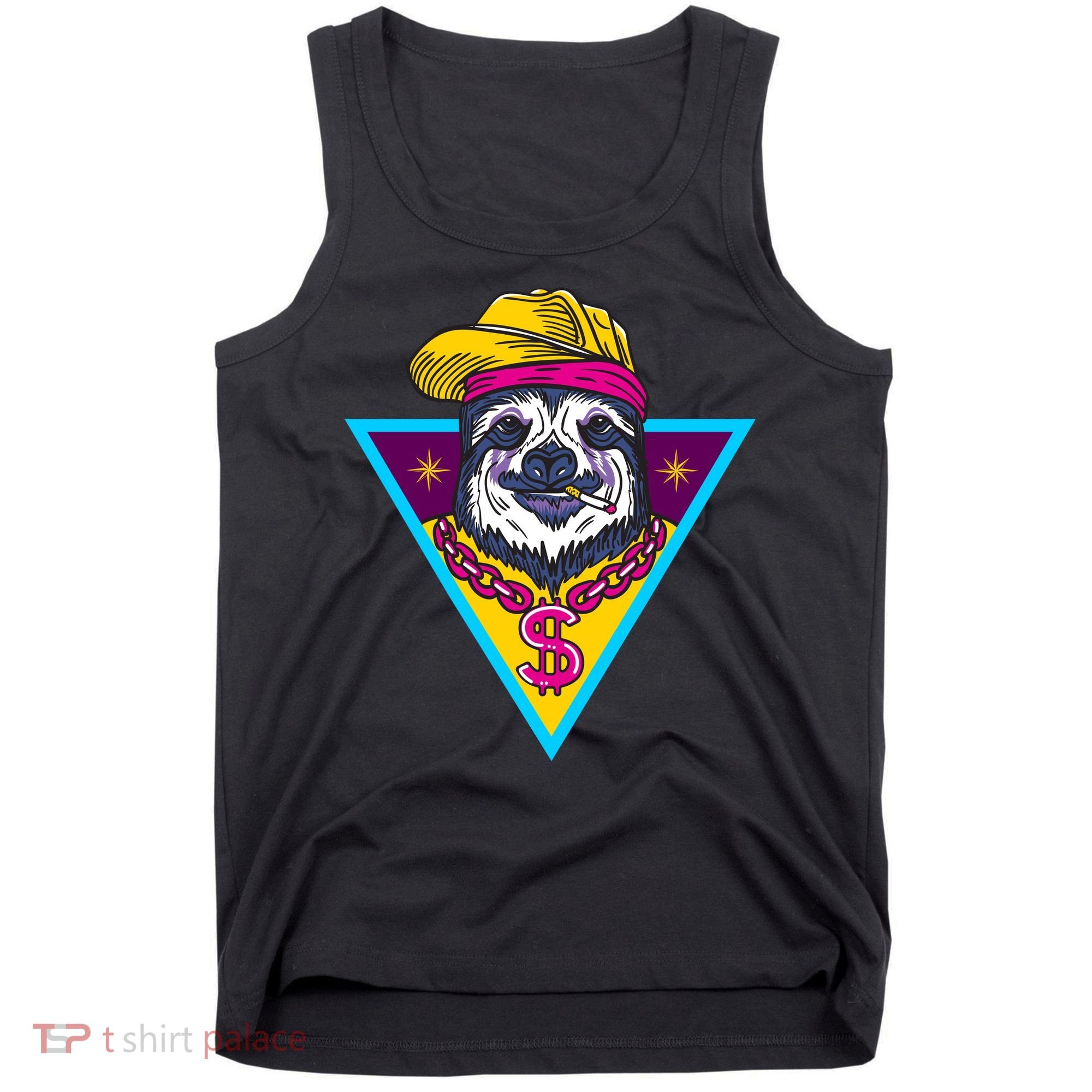 Gangsta Sloth Tank Top